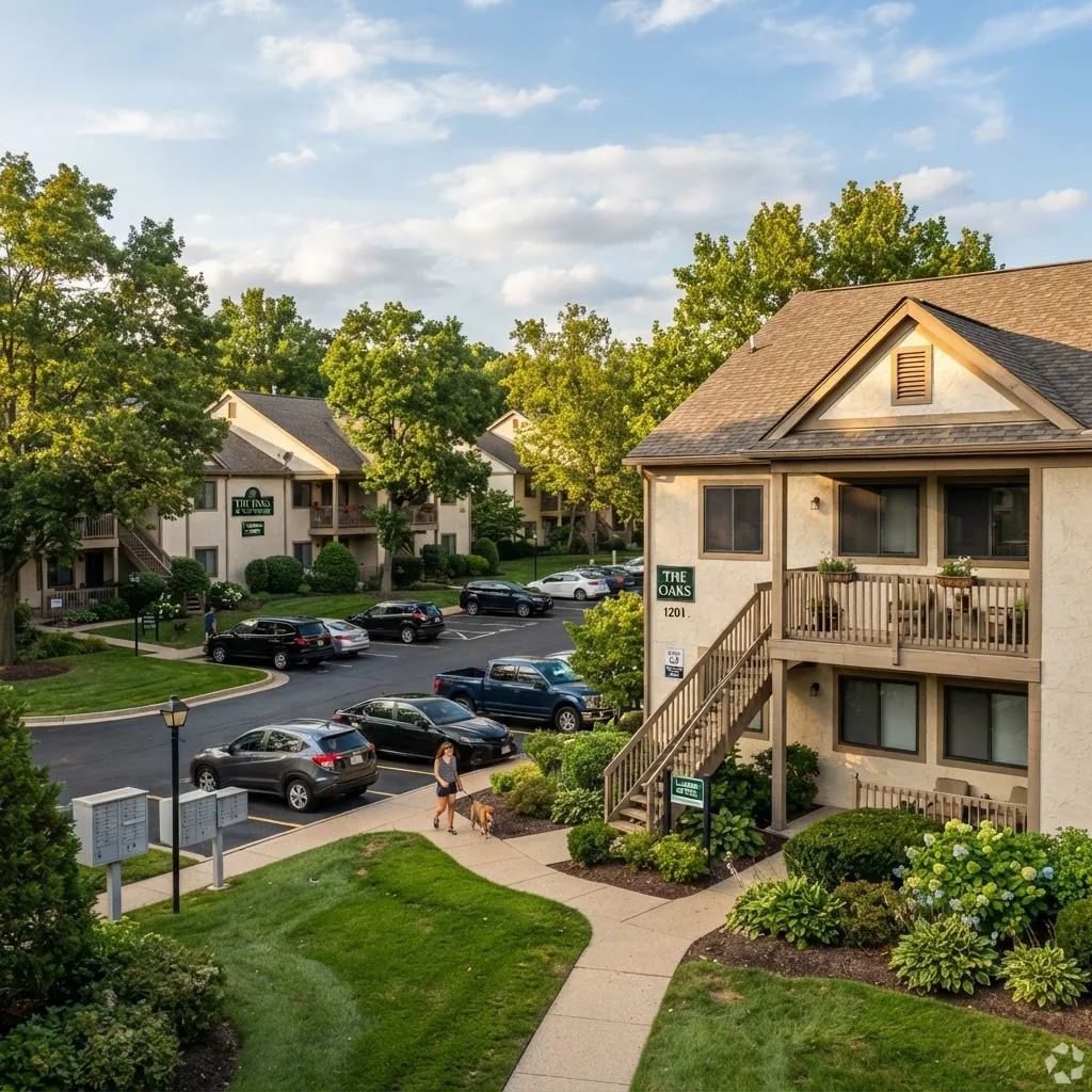 Garden-style apartment community